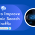 how to improve organic search traffic