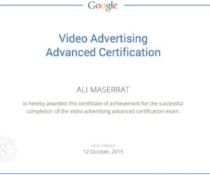 Maayodiya Digital Marketing Academy Certificate