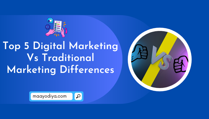 digital marketing vs traditional marketing differences
